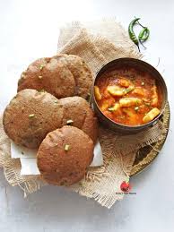 Aloo Sabji + Kuttu Ki Puri + Sabudana Kheer